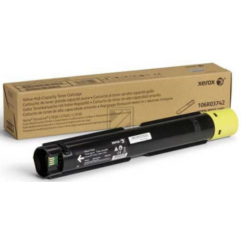 Original Xerox 106R03742 Toner Gelb