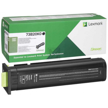 Original Lexmark 73B20K0 Toner Schwarz