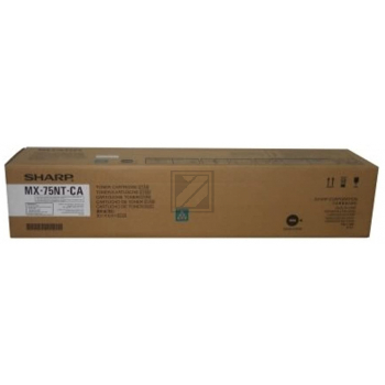 Original Sharp MX-75GTCA Toner Cyan
