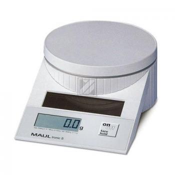 MAULtronic S Solar Briefwaage, Tragkraft: 5 kg, Farbe: wei?
