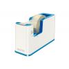 LEITZ Tischabroller WOW Duo Colour, bestckt, blau