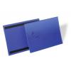 DURABLE Kennzeichnungstasche, magnetisch, DIN A4 quer, blau