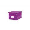 LEITZ Ablagebox Click & Store WOW, DIN A5, violett