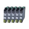 5 Compatible Ink Cartridges to Epson T1631 - T1634  (BK)