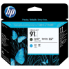 Original HP P2V35A91 / 91 Tinte Schwarz, Cyan 3er Set