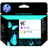 Original HP P2V36A91 / 91 Tinte Magenta 3er Set