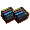 8 Compatible Ink Cartridges to Lexmark L150 (BK, C, M, Y)