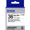 Epson Schriftbandkassette schwarz/wei (C53S657006, LK-7WBN)