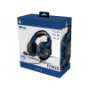 TRUST GXT488 FORZEB GAMING HEADSET 3.5mm 23532 Kabel blau Over-Ear PS4/5