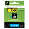 Dymo 40918 / S0720730 D1-Band 9mm schwarz auf gelb