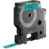Dymo Schriftbandkassette schwarz/gr�n (40919)