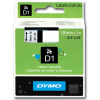 Dymo Schriftbandkassette schwarz/gelb (45808)