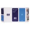 Original HP C4846A / 80 Tinte Cyan XXL