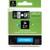 Dymo 45021 / S0720610 D1-Band 12mm wei auf schwarz