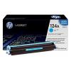 Original HP Q6001A / 124A Toner Cyan