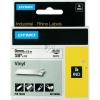 Dymo Farbiges Vinylband 9mm schwarz/wei� (18443)