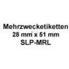 SLPMRL SEIKO Thermoetiketten (2) 28x51mm 2x220Stck weiss