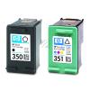 HP Tintenpatrone cyan/magenta/gelb, schwarz (SD412EE, 350/351)