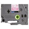 Brother Schriftbandkassette weiß/signal pink matt (TZE-MQP35)