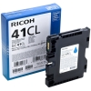 Original Ricoh 405766 / GC 41CL Gelkartusche Cyan