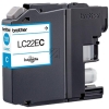 Original Brother LC-22 E C Tinte Cyan