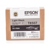 Original Epson C13T850700 / T8507 Tinte Light Schwarz
