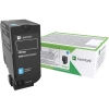 Original Lexmark 74C2HCE Toner Cyan
