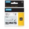 Dymo Schriftbandkassette 24mm (Vinyl) schwarz/wei� (1805430)
