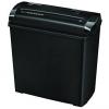 FELLOWES P25S AKTENVERNICHTER SCHWARZ 4701001 Streifenschnitt 7mm P1 5Blt