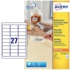 AZ Etiketten L4737REV-25 wei Inh.675 63,5 x 29,6 mm Avery Zweckform